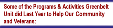 Programs and Activities